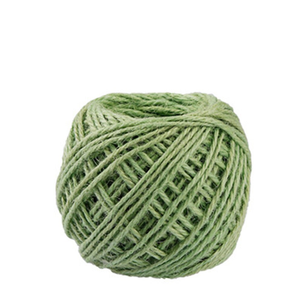 400x0.2cm Linen Roll Natural Jute Twine Cord Hemp Rope Packing Strings Event Party Supplies Wedding Home DIY Decor Craft: E