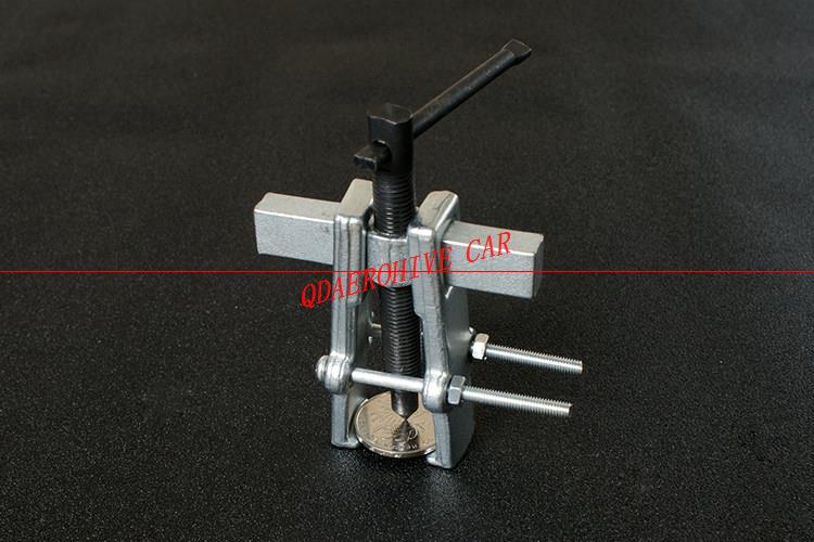 QDAEROHIVE-Volante automotriz para coche, Extractor de cojinetes piloto de 2 patas, Kit de herramientas de extracción de engranajes de buje, rotación de 2 a 6 pulgadas