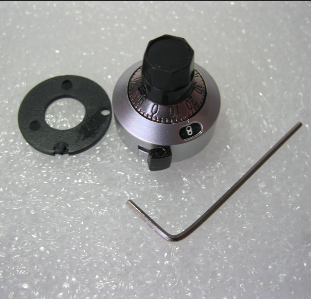 1 St 20 K Ohm 3590S-2-203L Precisie Multiturn Potentiometer 10 Ring Verstelbare Weerstand Turns Counting Dial Draaiknop