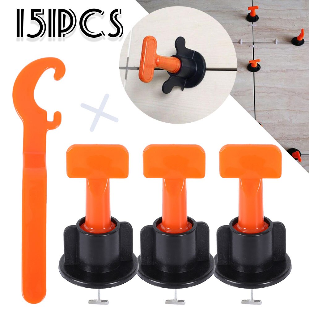 151PCS Tile Spacer Reusable Wall Tile Leveling System Leveler Wedges Spacers Flooring Wall Tile Carrelage Leveling System