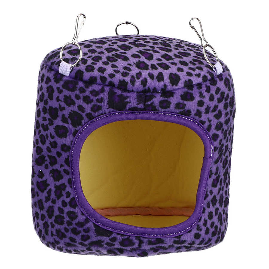 Cage Hamster hamac cochon d'inde lit de couchage hiver petite maison pour animaux