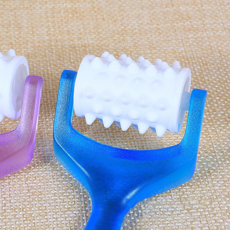 Rouleau masseur Anti-Cellulite, 3 pièces, outil de lifting du visage, contrôle des graisses, appareil de massage pour les jambes, ventre, cou et fesses