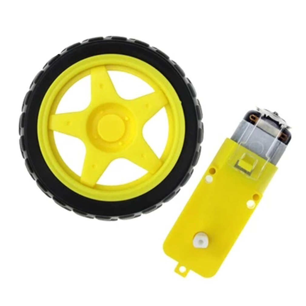 TT Motor Smart Car Robot Gear Motor supporting wheels a / smart car chassis motor / robot car wheels