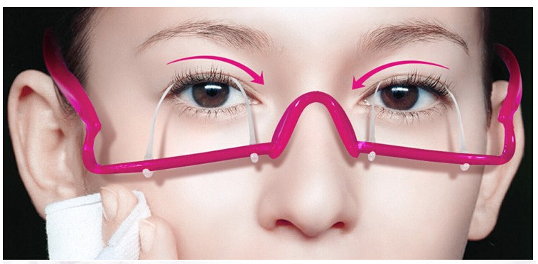 Popular Double Eyelid Trainer Double Fold Eyelid Sticker Exercise Molding Artifact Glasses Training Eyelid Lift Shaper