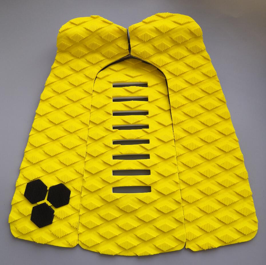 style eva deck pads surfboard foot pads traction tail pads: Yellow