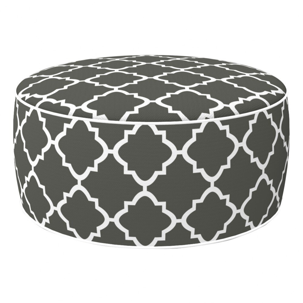 Puff Hinchable D53X23 CM Aktive, Puff asiento, Puff para sentar, Puff exterior, Muebles de salón, Puff asiento exterior