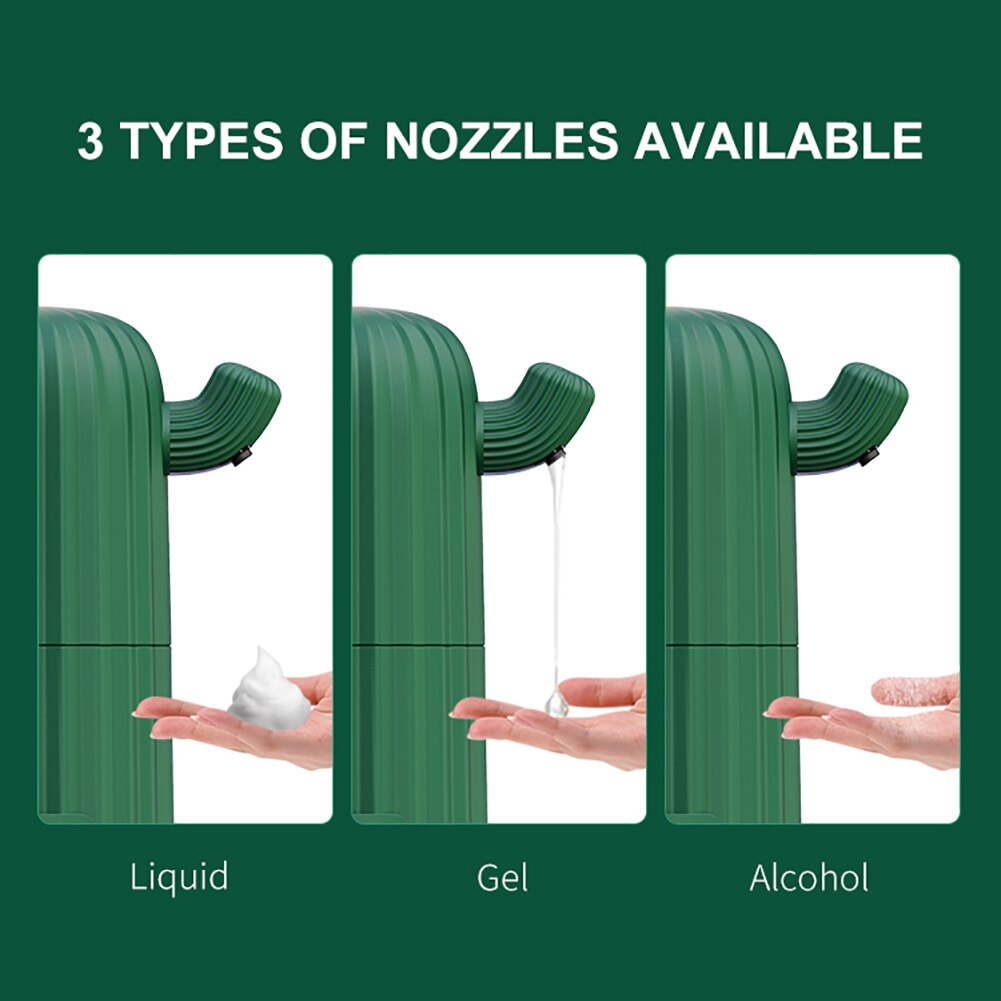 Cactus Non-Contact Smart Soap Dispenser Washing Container Automatic Sensor Hand Cleaning Hand Hygiene Sterilizing Sensor