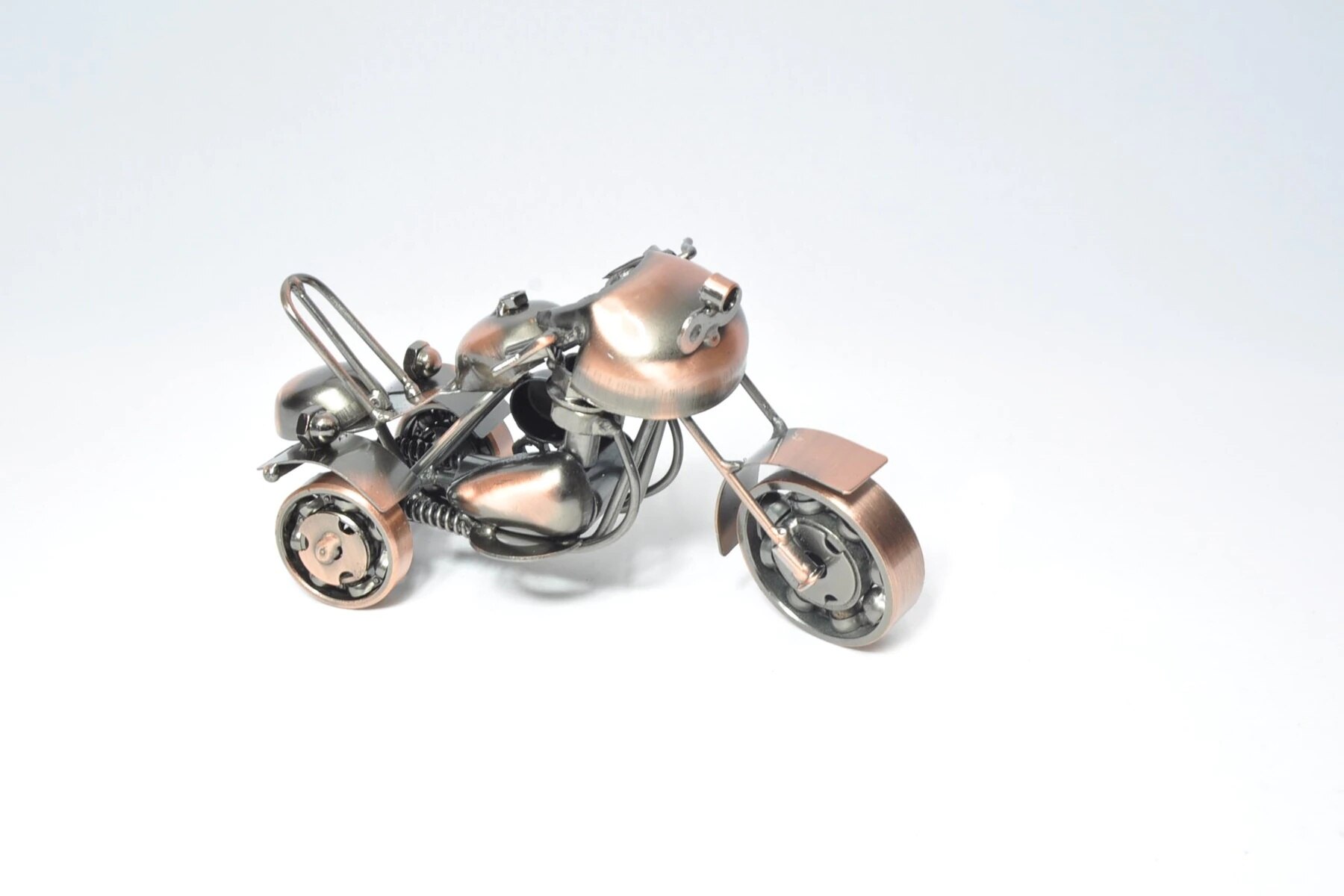 Handgemaakte Metalen Motorcycle Atv Retro Model 10*14 Cm