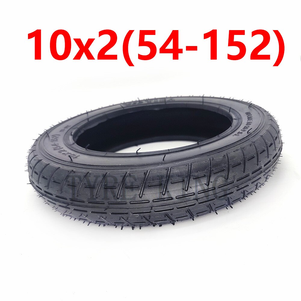 10x2 (54-152) Tire 10x2 Inner Tube Outer Tyre 10 Inch Wheel Tyre for Electric Scooter Children's Bicycle Baby Carriage Parts: outer tire