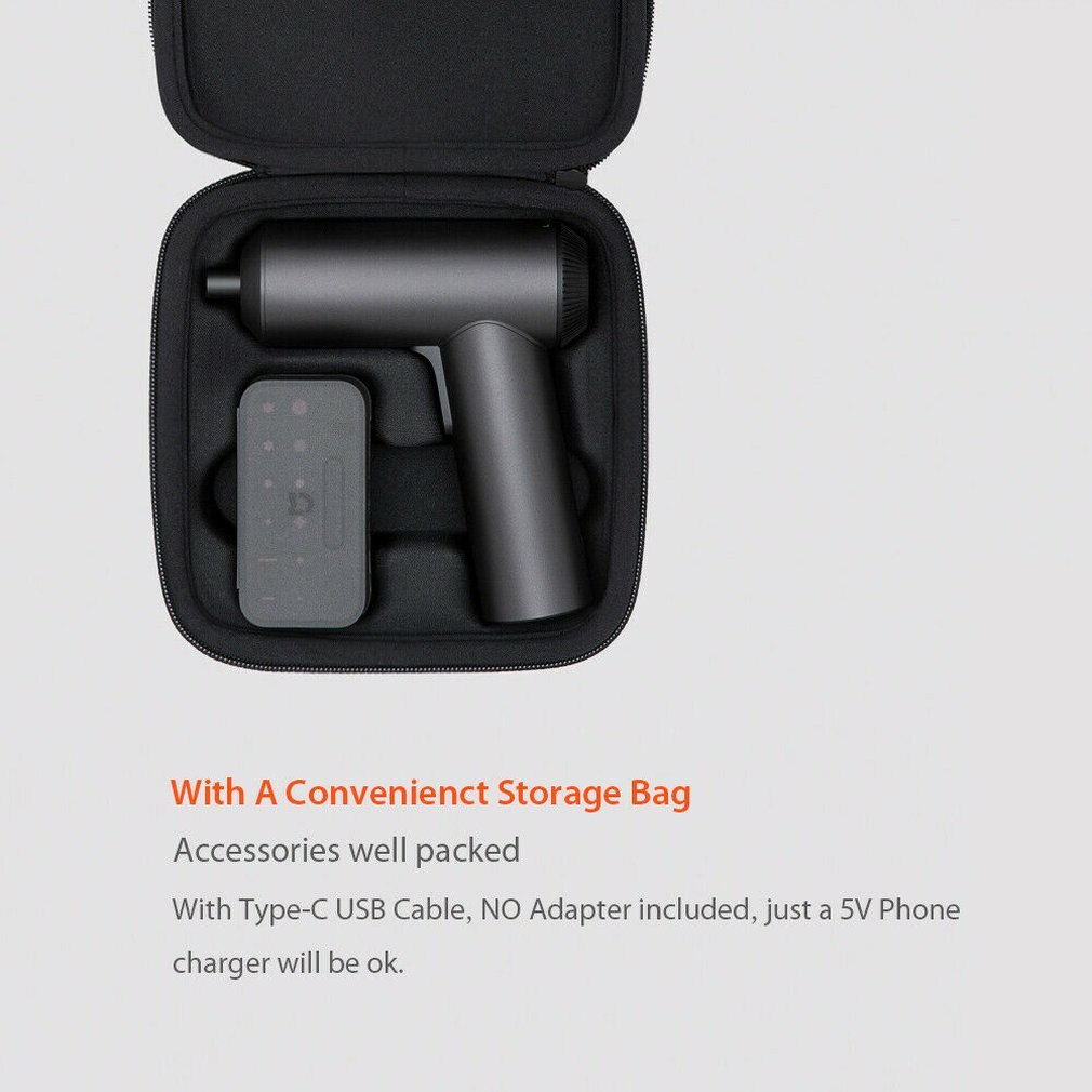 Portable Multi-Function Electric Screwdriver Rechargeable 3.6V Electric Screwdriver Set Long Battery Life