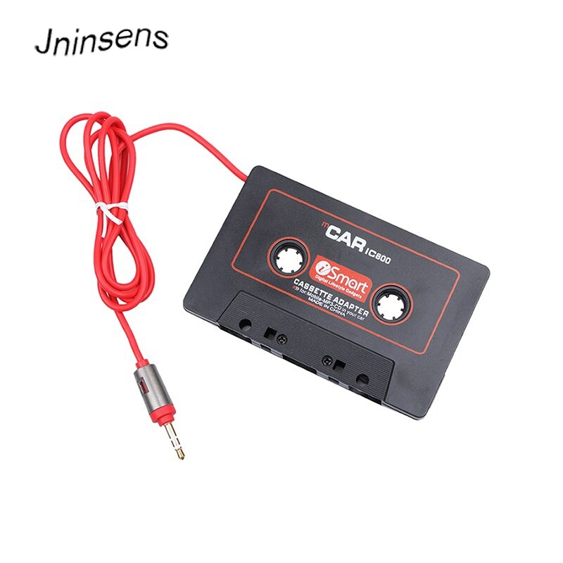 Jninsens 3.5 Mm Jack Auto Cassette Adapter Cassette Mp3 Speler Converter Voor Ipod Voor Iphone MP3 Aux Kabel Cd speler