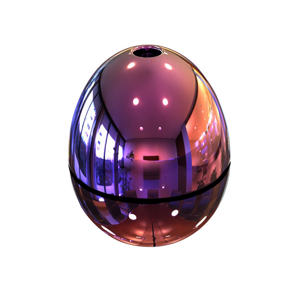 Draagbare Mini Home Usb Luchtbevochtiger Luchtreiniger Eivorm Verstuiver Luchtreiniger Diffuser Met Led Nachtlampje Voor Auto Kantoor # g30