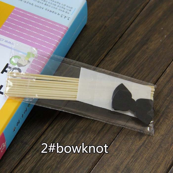 festival supplies 10pcs/set Photo Booth Props Photography mask paper Card Wedding/birthday/baby shower Party event lip/hat: 2 bowknot