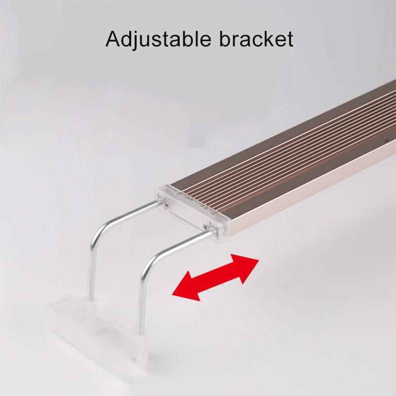 Sunsun ADE-Lámpara de iluminación LED para acuario, luz Ultra delgada para acuario de plantas acuáticas, 6500-7500k