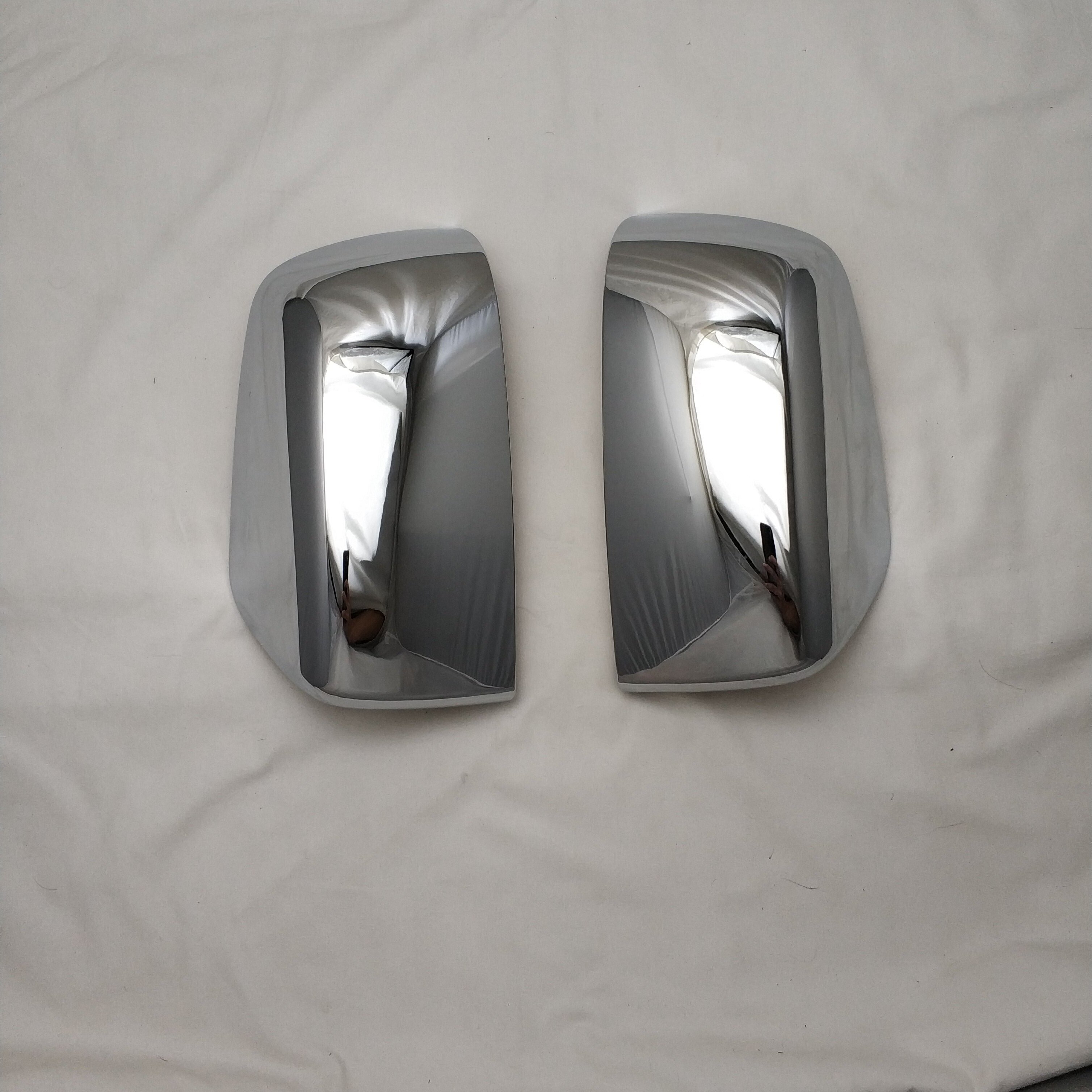 Hög abs krom tillbehör dörr backspegel kåpor bil exteriör montering för isuzu dmax