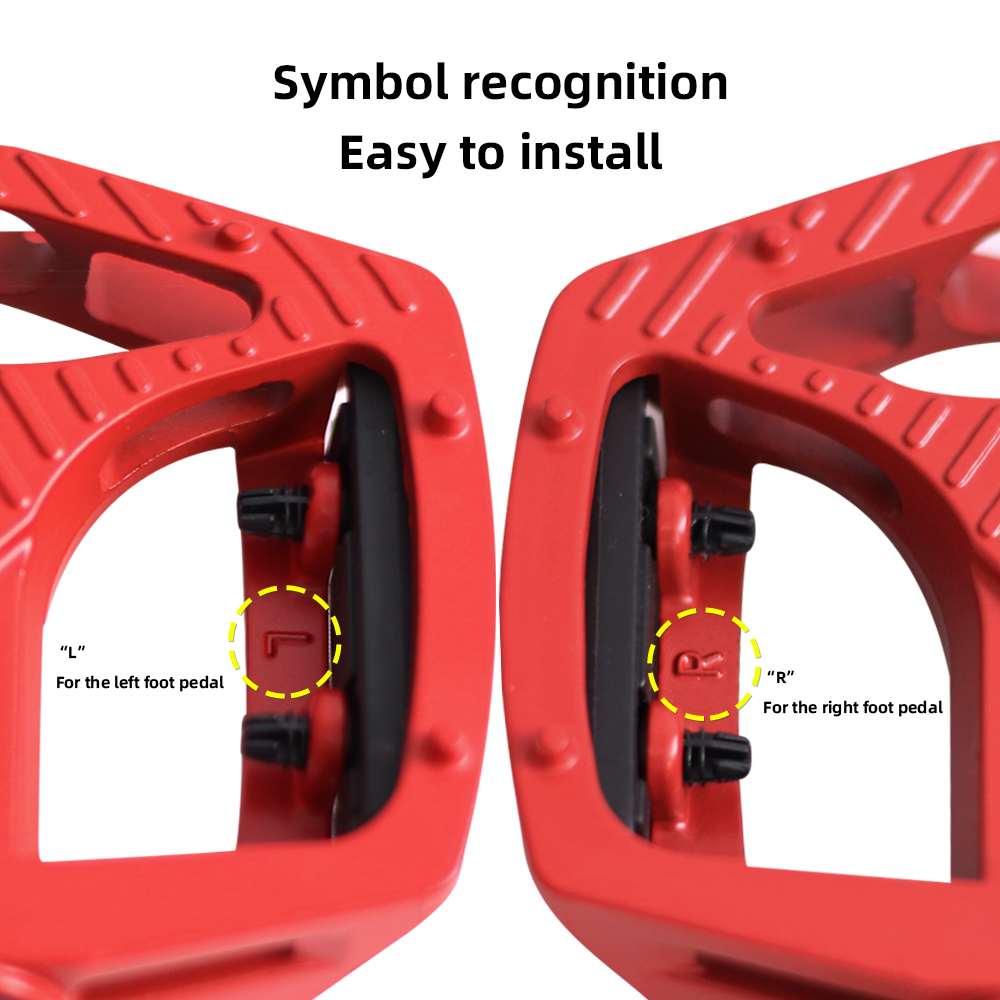 VXM Bicycle Sealed DU Bearing Nonslip Pedal Mountain Cycling Aluminium Alloy Ultralight Pedal Road MTB Pedals Bike Accessories