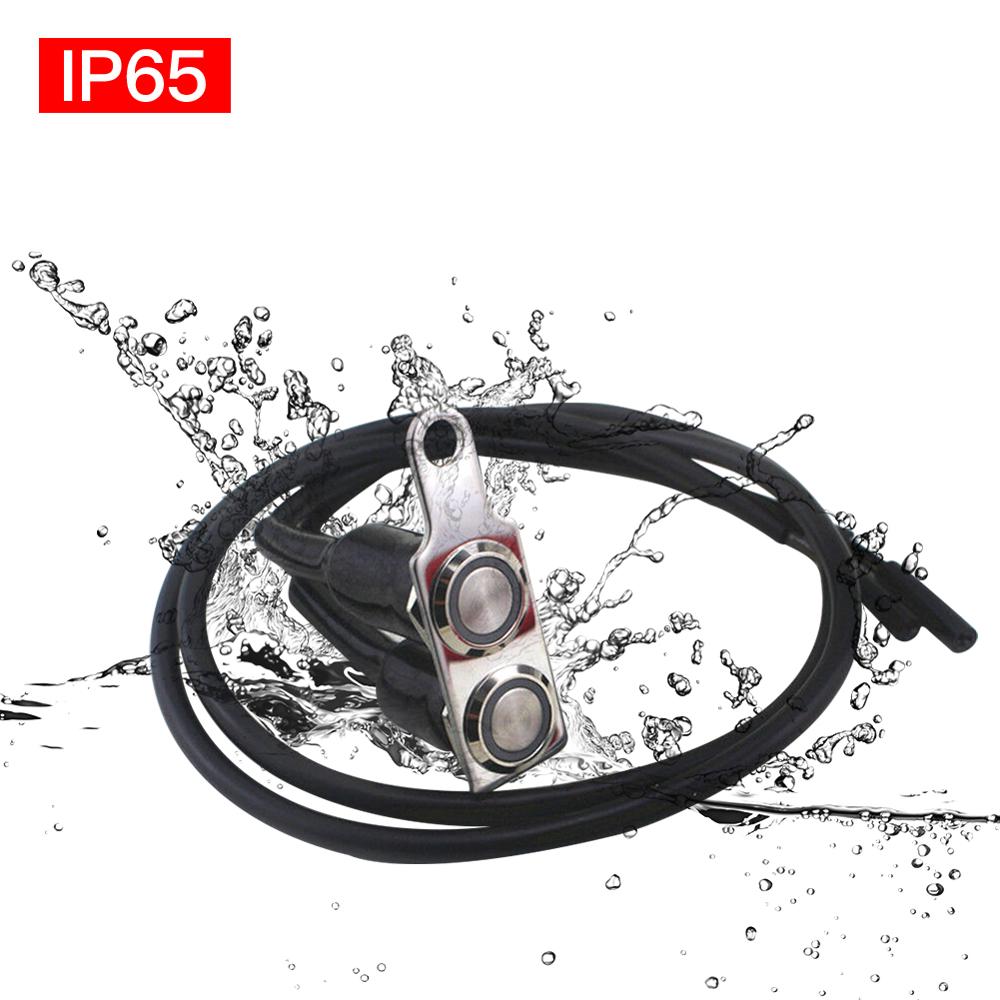 Universal 12V Waterproof Motorcycle Handlebar Switch Double ON-OFF Horn Starter Kill Button Motorbike Accessories