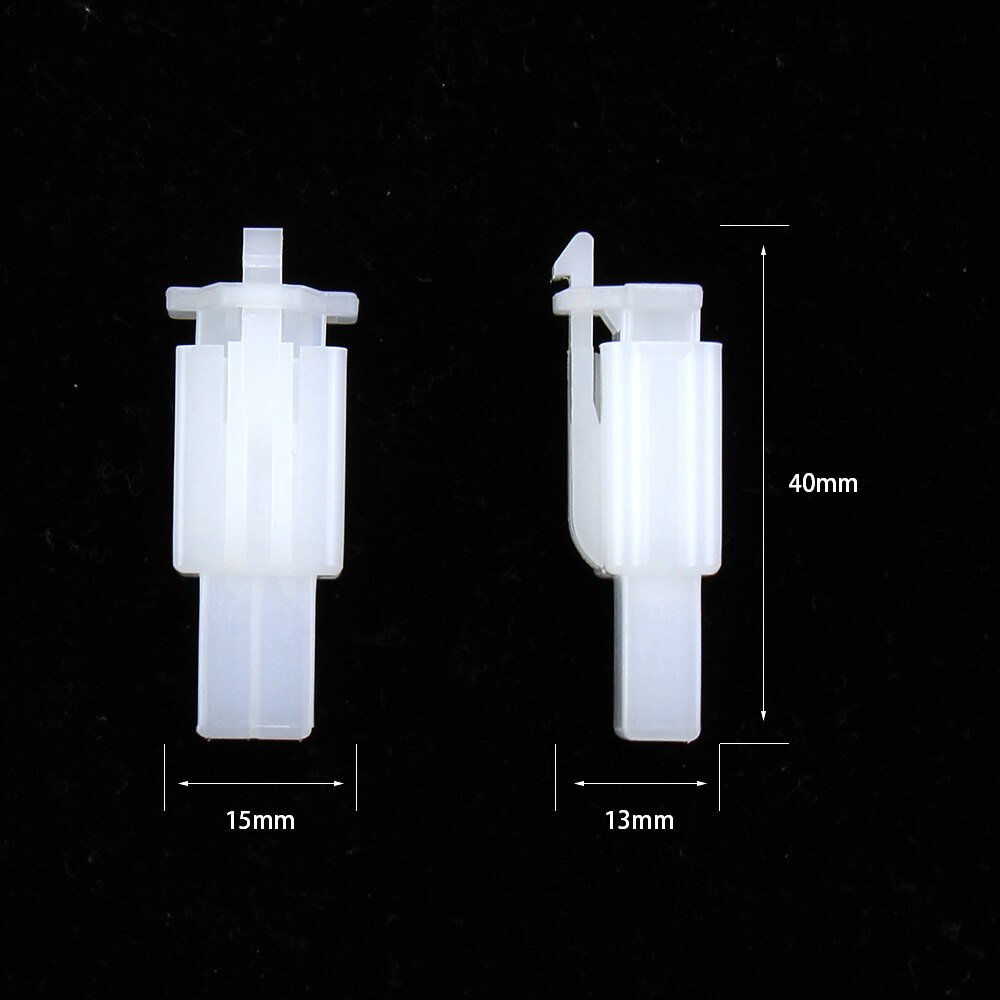 Conectores eléctricos automáticos macho y hembra de 2 pines, terminales de cable eléctrico de Metal no aislados, Kit de crimpado para automóviles, cableado de motocicletas