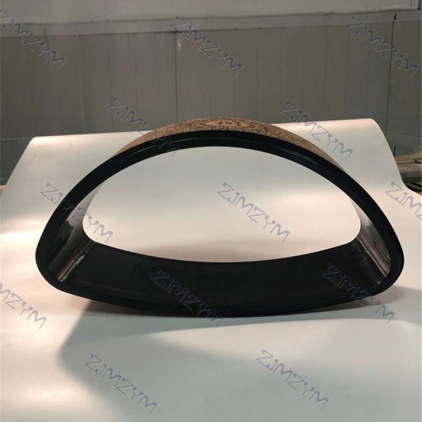 QT005 ovale liège solide roue de Yoga demi-rond dos courbure anneau de Fitness Fitness Pilates roues Protection de l'environnement Yoga cercle