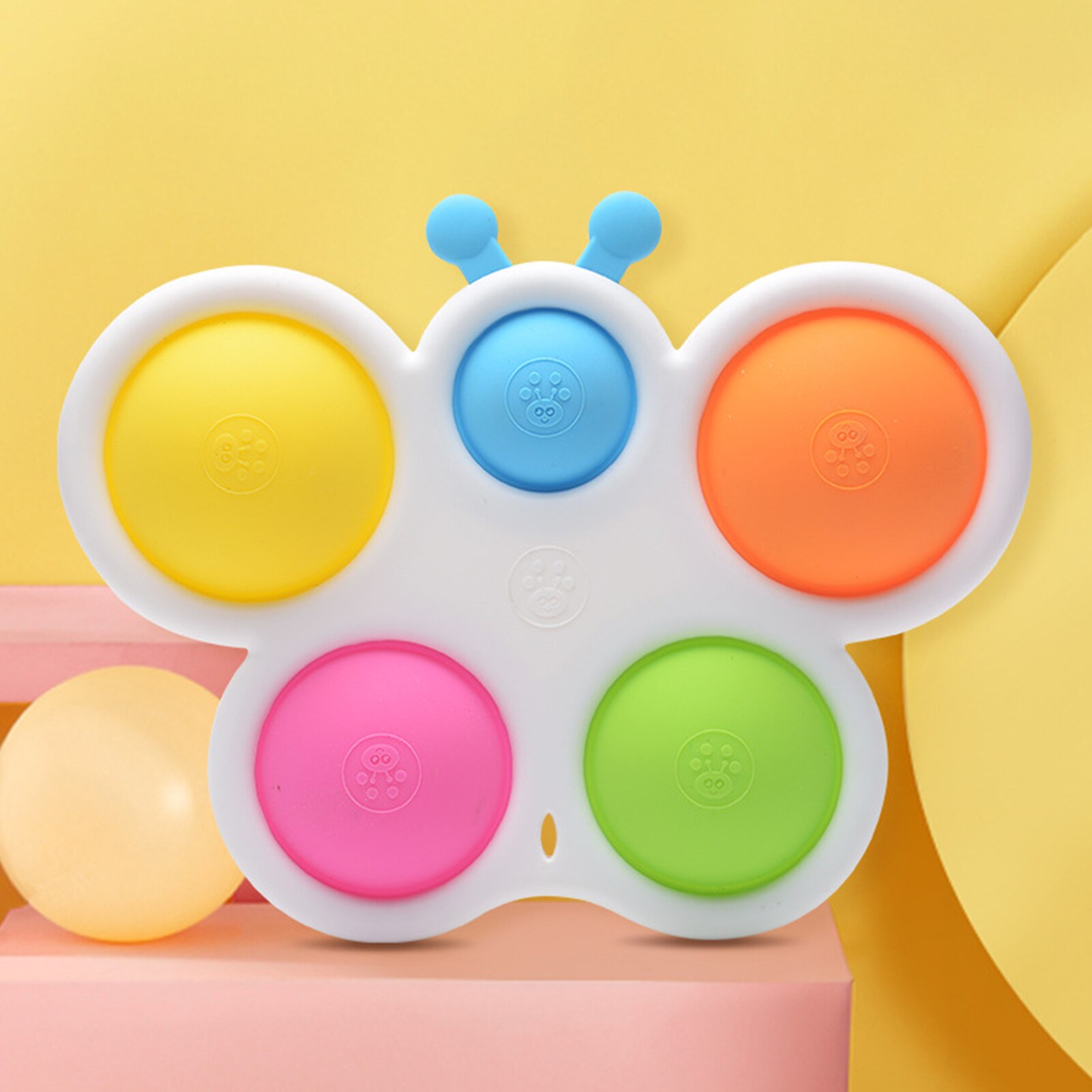 Baby Einfache Sensorischen Spielzeug Pädagogisches Silikon Zappeln Grübchen Spielzeug