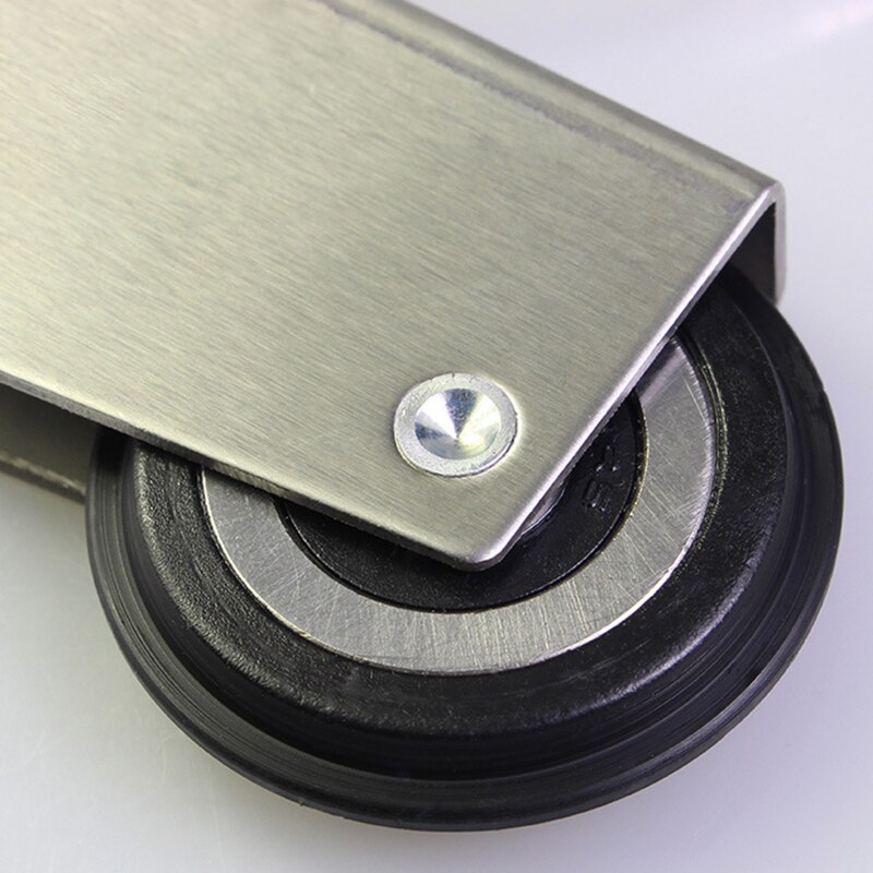 Roller Katrol Wiel Kit Stofdicht Lager Hardware Accessoires Schuiven Garderobe Kast Deur Meubels Slides