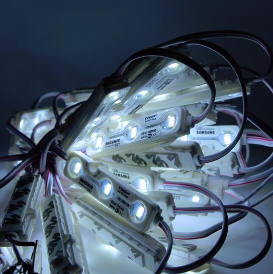 LED Module Lights SAMSUNG SMD5630 injection Led Modules with lens Led Sign Backlights For Channel Letters Advertising Light shop