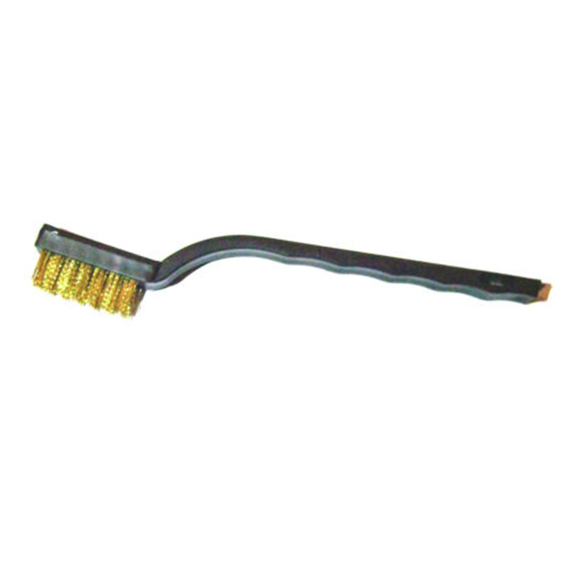 12 X Wire Brush Mini Micro Steel Brass DIY Paint Rust Remover Removal Metal