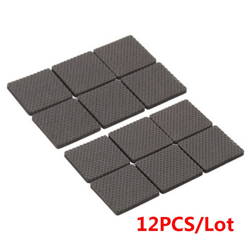 Møbler selvklebende føtter antiskli myke gulvbordsmatter neonychium ben sklisikker stol slitesterk filtputer antiskid 1-24 stk: 2