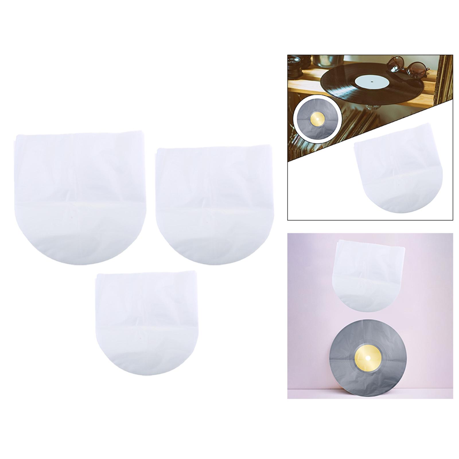 Anti-Static Record Protecter Outer Cover Clear Album Storage Storage Self
