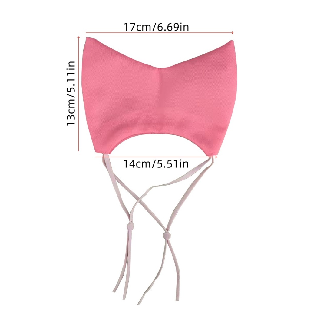 Cat Shower CapAdjustable Pet Grooming Hat Waterproof Bathing Hat with Ear Cover Cat Bathing Raining Cap