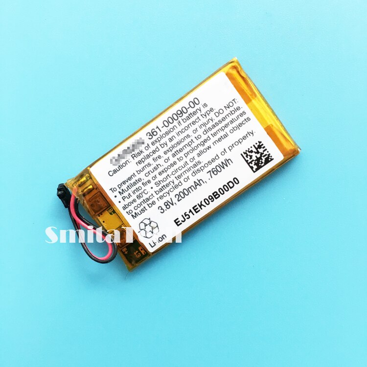 Battery 361-00090-00 for Garmin Vivoactive HR GPS Smartwatch watch Rechargeable battery 3.8V 200mAh 760Wh repairpart replacement