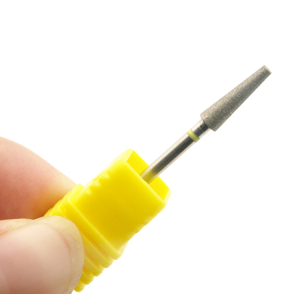 Super Diamond Rotary Burr Nail Drill Bits Milling Cutter Manicure Electric File Pedicure Machine Tools: X-Fine