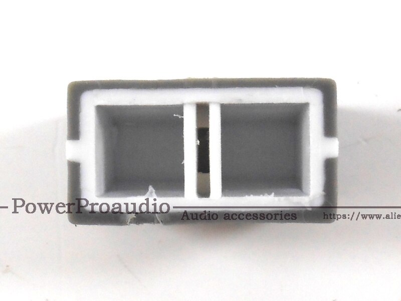 20pcs/lots Channel Crossfader Fader Cap Knob For RANE 56 RANE TTM56 TTM 56s(Gray)