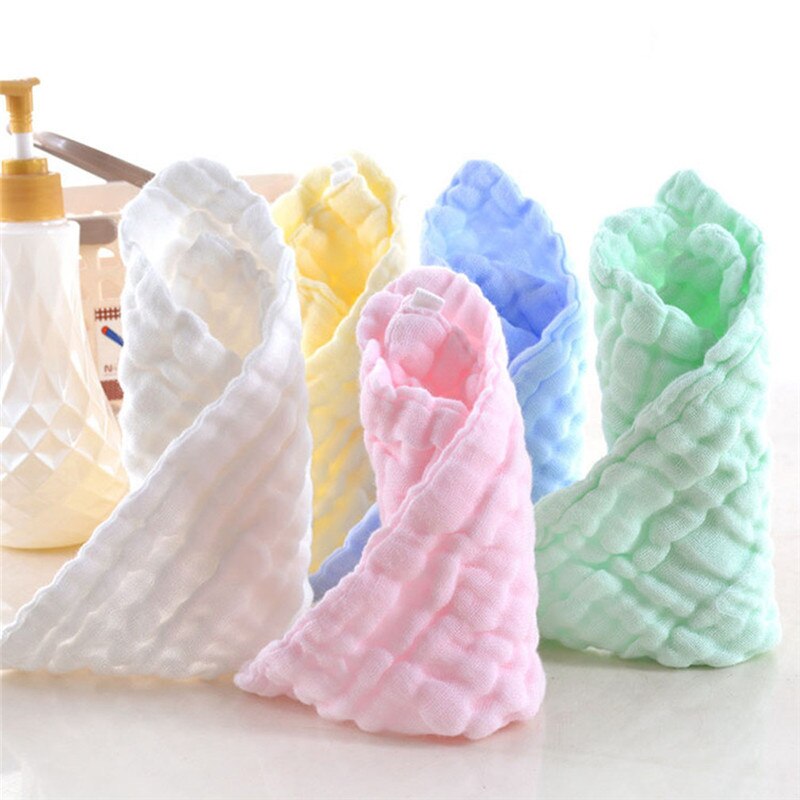 Søde baby superfine gasbind håndklæde kid badehåndklæder vaskeklud firkantet håndklæde børn køkken badeværelse tørre vaskeklud
