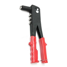 Popnit pistol kit manuell handnitare heavy duty verktyg reparation 40 nitar röd: Default Title