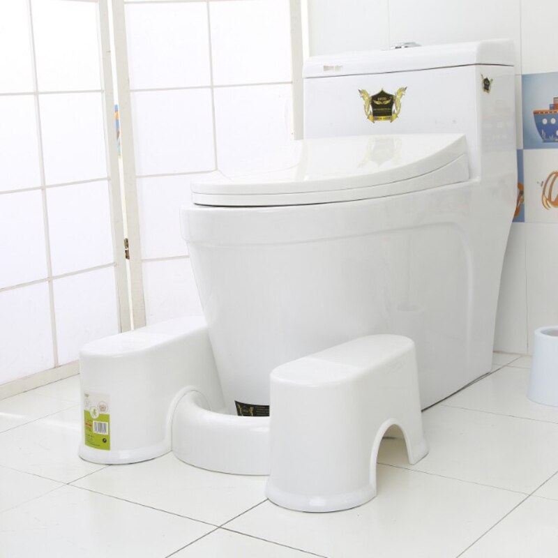 Non-Slip Removable Toilet Step Stool Bathroom Aid For Constipation Piles Relief