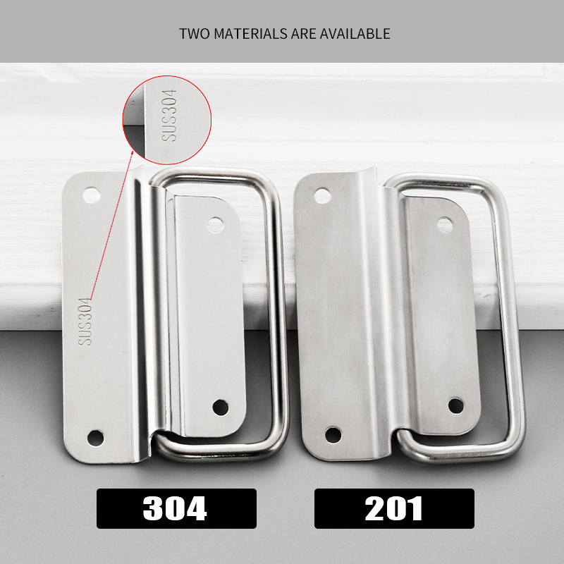 1Pc Schrank Flight Case Solide Möbel Hardware Klapp Griff Für Werkzeug Box Edelstahl Schublade Kleiderschrank Einfache Installation
