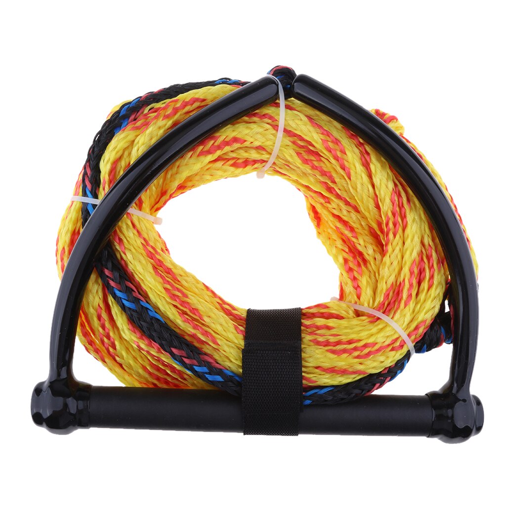 Water Ski Rope Tow Harness Leash Cord Line with Handle Grip for Wakeboard /Kneeboard Surfing