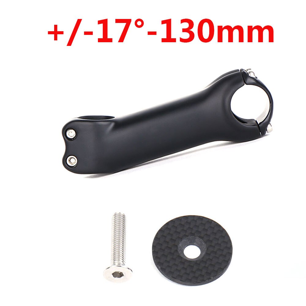 ELITA ONE Mountain Bike Carbon Fibre Stem Road/MTB Bicycle UD Carbon Stems 6/17 Degree31.8mm* 70-130mm: 17 Degree 130mm-2312