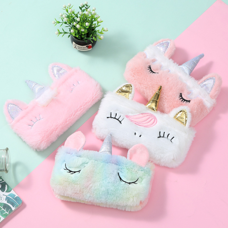 Cartuchera arcoíris Rosa niña unicornio, bolsa de almacenamiento de papelería, papelería Escolar, artículos escolares