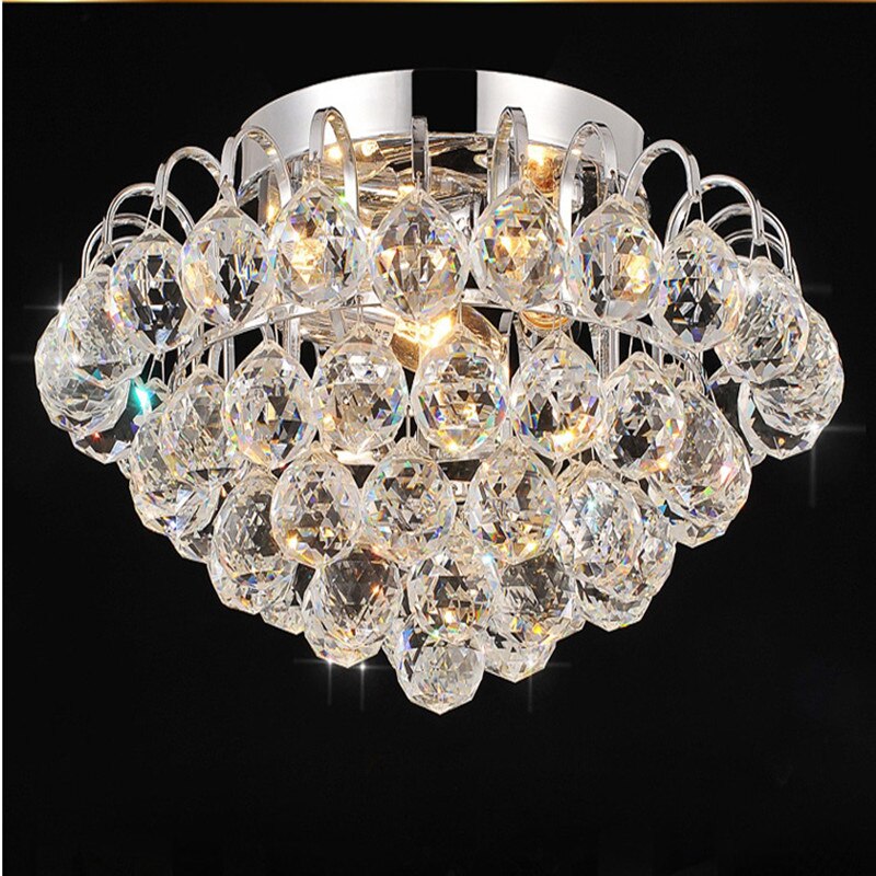 Bola de luz de diamante hecha a mano para decoración del hogar, Prisma de cristal facetado de 30mm, piedras de vidrio y minerales, bolas tipo gota de iluminación