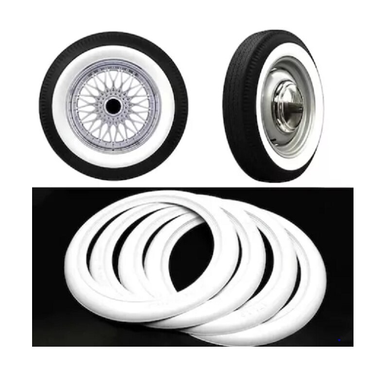 Atlas Band Zijwand 10 &#39;&#39;12&#39;&#39; 13 &#39;&#39;14&#39;&#39; 15 &#39;&#39;16&#39;&#39; 17 &#39;&#39;18&quot; 19 &quot;Inch Velg Witte Muur Topper 4 Delige Set Auto Tire Ring