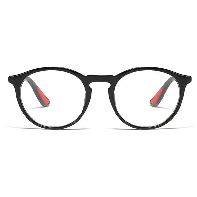 Retro rosa runde briller innfatning kvinner trendy databriller klare linse luksus briller oculos