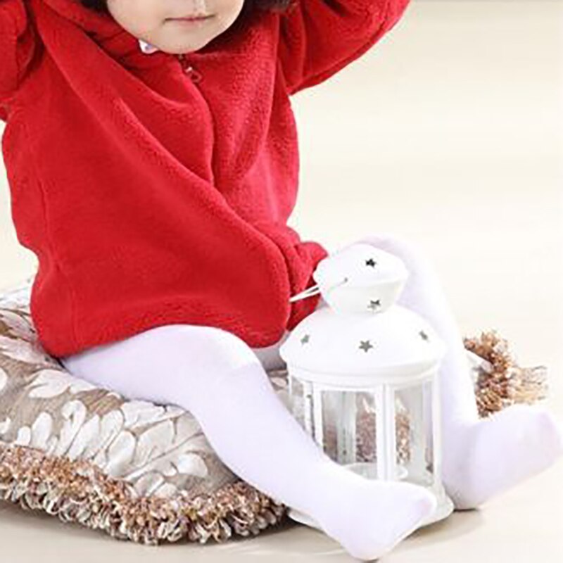 Collants en coton pour bébés filles, mignons, chauds et doux, couleur bonbon unie, de noël pour enfants de 1 à 3 ans