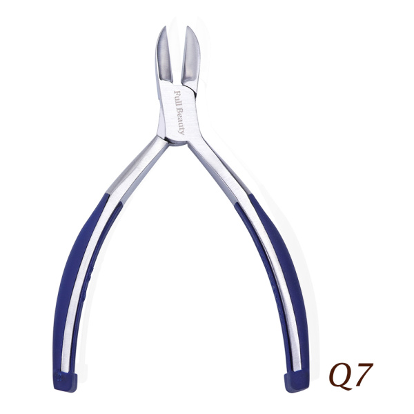 Död hud remover nail art verktyg guld silver nagel nagelband nipper trimning pedikyr vård nagelsax rostfri manikyr  ch1586: Q7