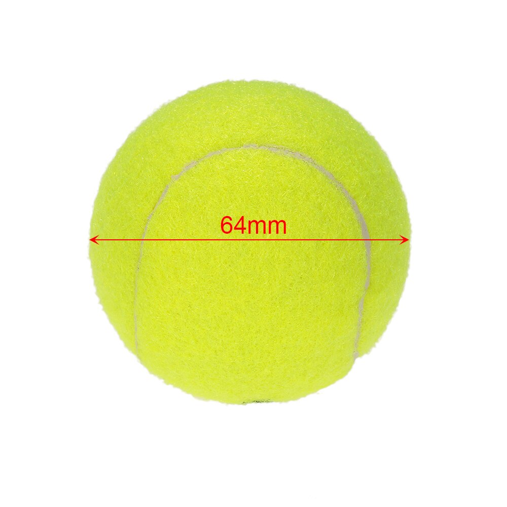 10pcs/bag Durable Rubber Training Tennis Balls for Children Women Tennis High Resilience Training Exercise Practice Tennis Ball