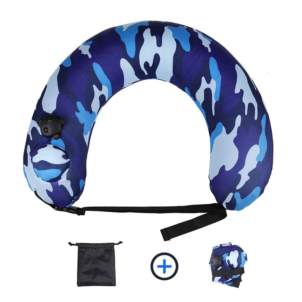 Draagbare Zwemmen Trainers Zwemmen Gordel Voor Volwassenen Opblaasbare Nekkussen Voor Vliegtuig Reizen Qw: Default Title