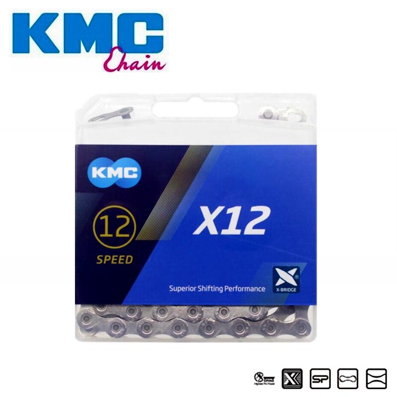 KMC Original Z8.3 X8 X9 Z9 X10 X11 X11EL X12 Chains 116 118 126L Links MTB Road Bicycle Chain 6 7 8 9 10 11 12 Speed