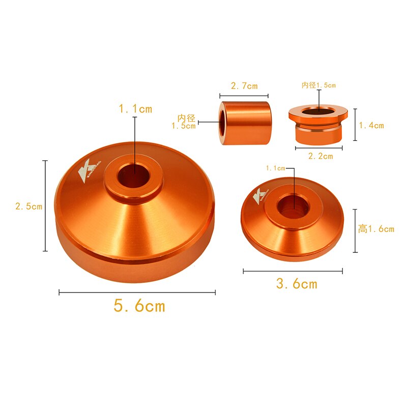 Kingdrag King Drag Front Rear Bush Cover meter Rim For Y15ZR Y15 PnP Y125ZR Exciter 150