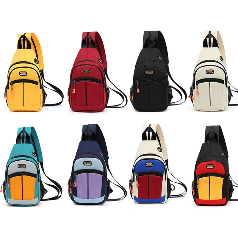 torba na klatkę piersiową dla kobiet mini plecak modna torba damska na wolnym powietrzu sportowe torby podróżne crossbody mały plecak